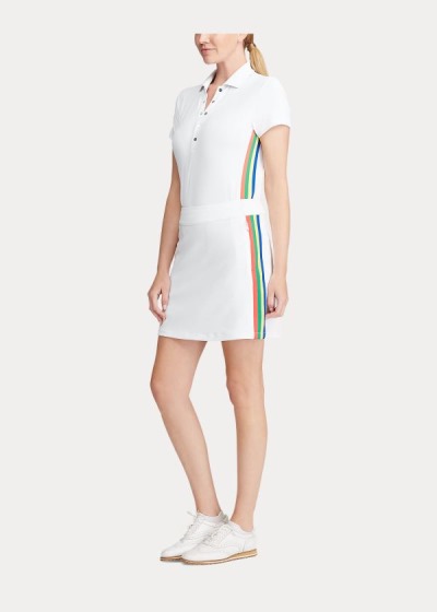 Saia Ralph Lauren Side-Stripe Golf Mulher 19486-KHQW